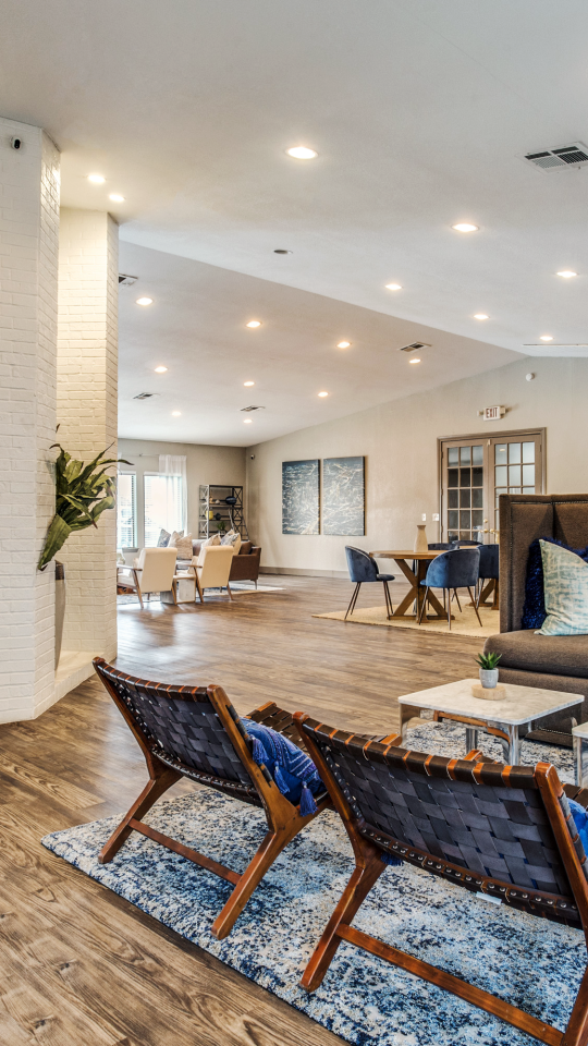 the living room at The  Mark at 2600