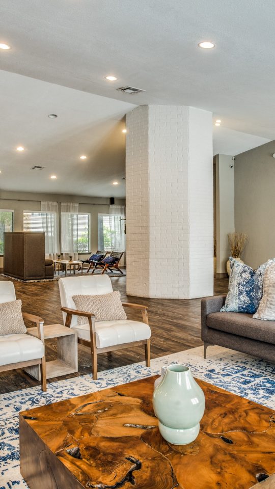 the living room at The  Mark at 2600